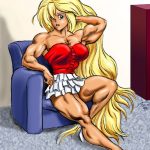 Muscular Female Arts 2779