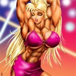 Muscular Female Arts 2787