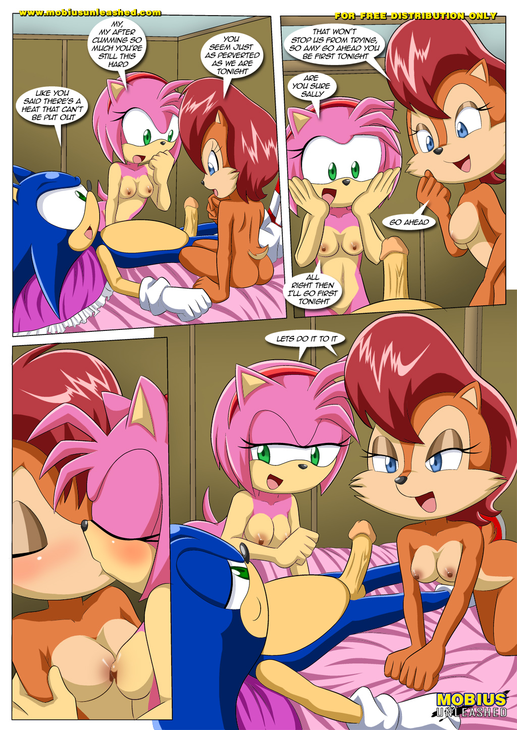 Sonic X Amy Porn - Sonic the hedgehog having sex with amy.
