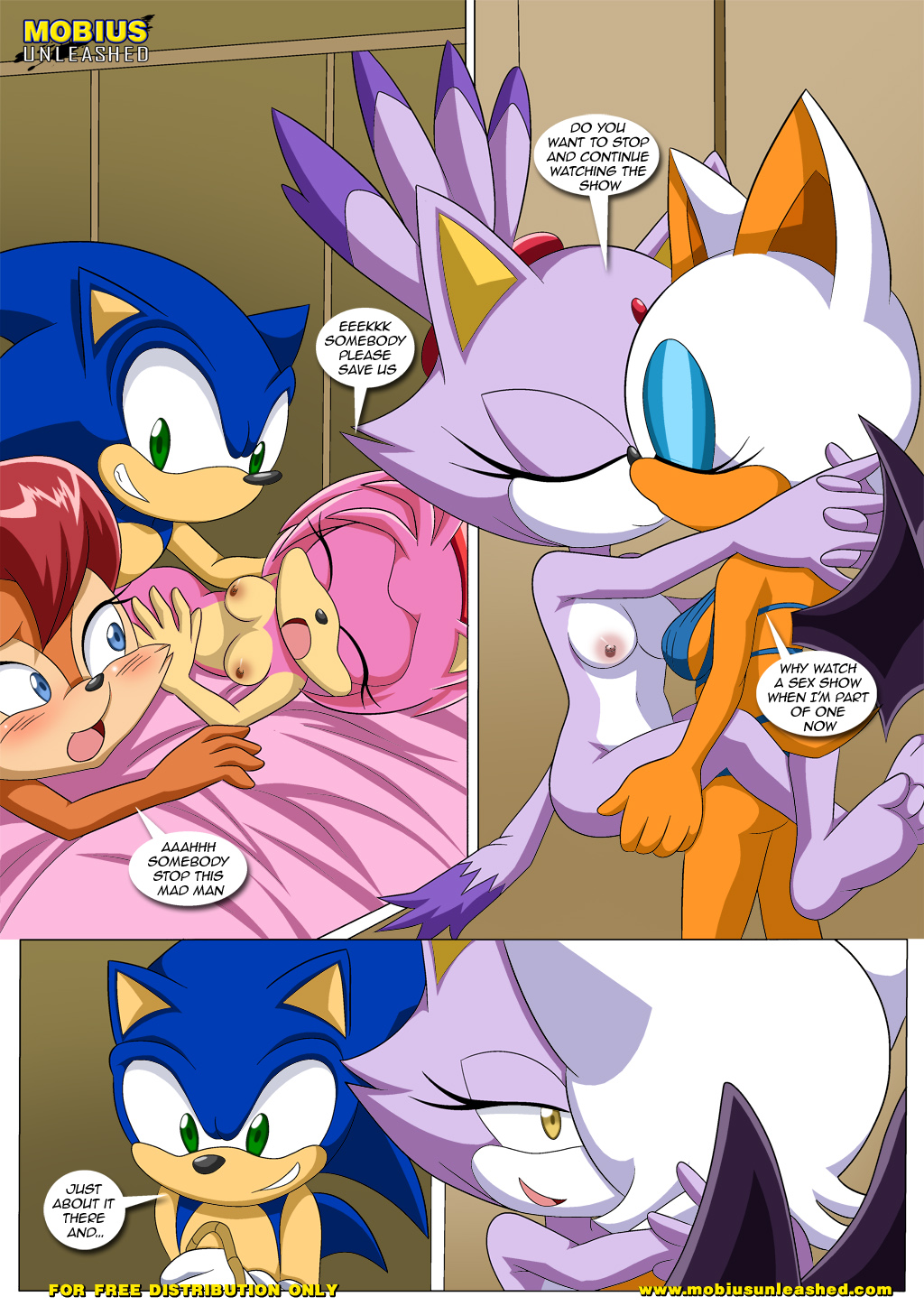 Read Palcomix Bbmbbf The Heat Of Passion Sonic The Hedgehog