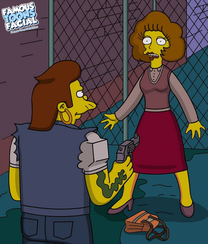 Simpsons Snake and Maude00