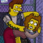 Simpsons Snake and Maude04