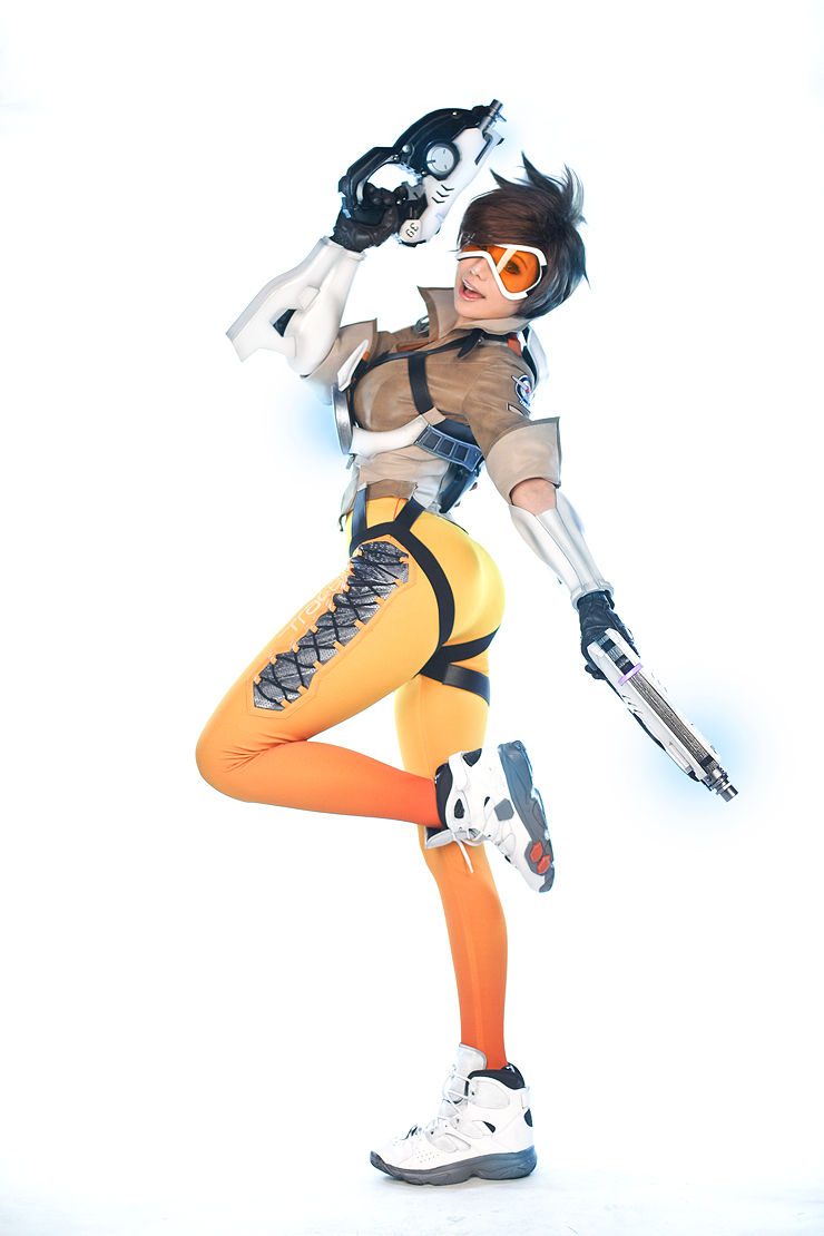 Cosplay Tracer Overwatch0