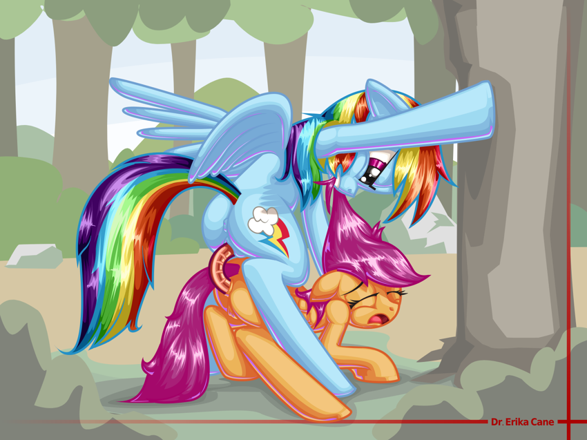 My Little Pony Rainbow Dash And Scootaloo Porn | Sex Pictures Pass