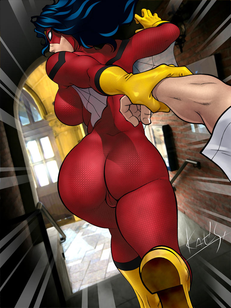 Spider-Woman (Color) .