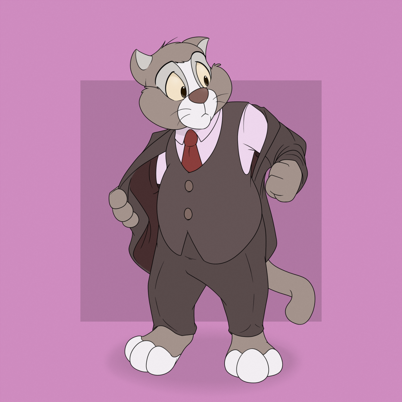 Too hot for his suit Talespin0