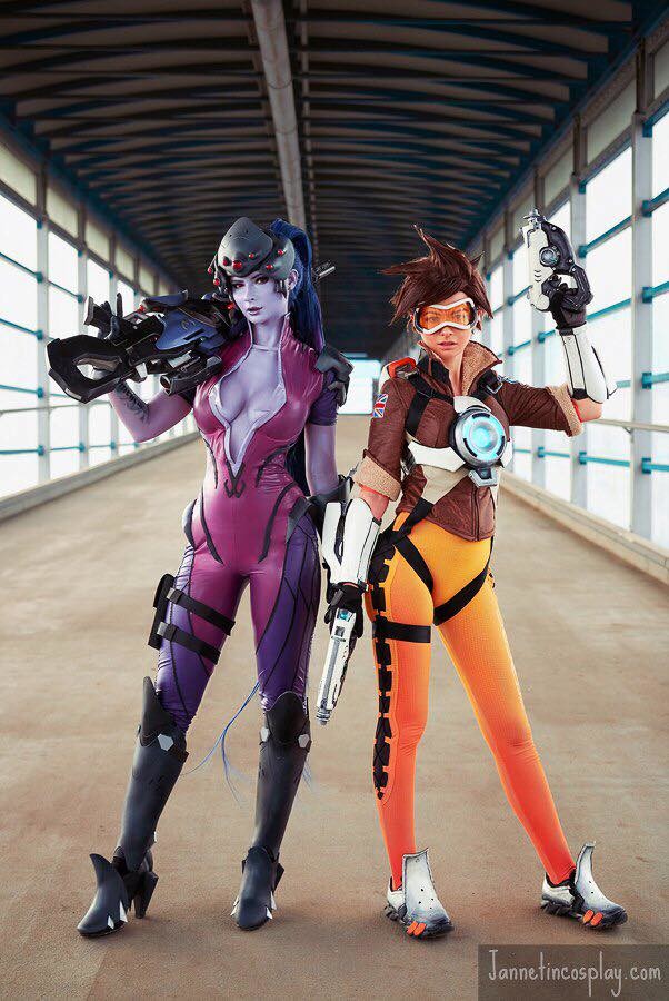 Widowmaker and Tracer Overwatch00