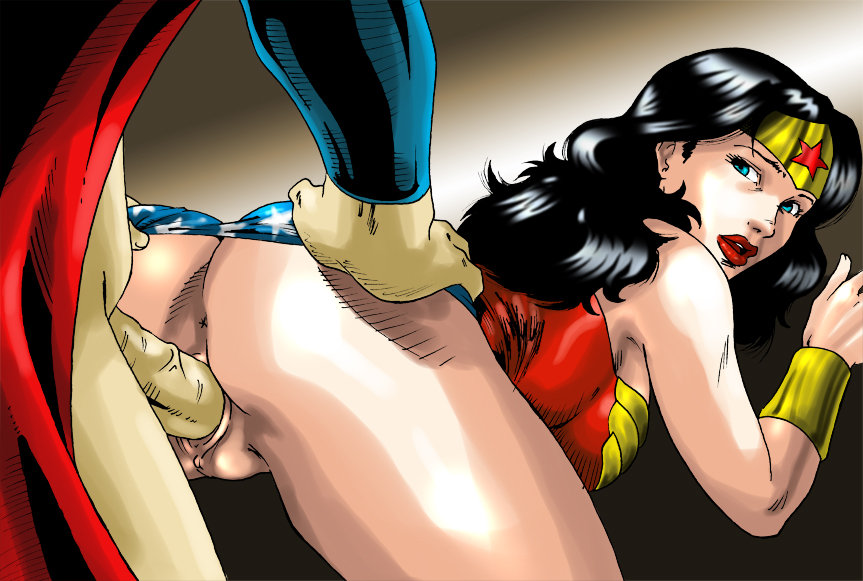 Superb Porno Comic Lesbian Wonder Woman