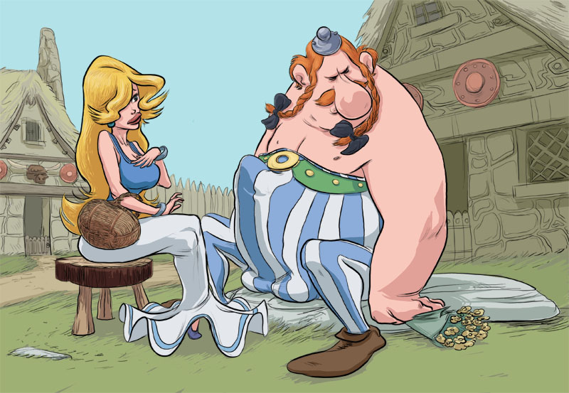 Hentai asterix Asterix
