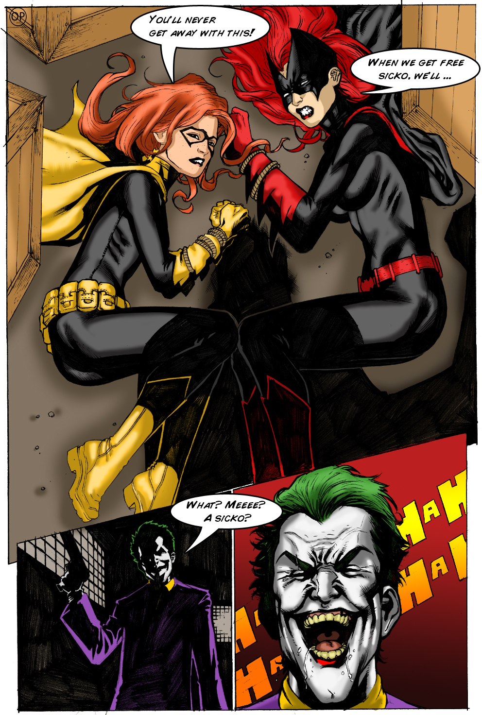 Joker vs Batwoman00