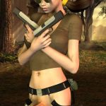 Lara Croft Dickgirl24