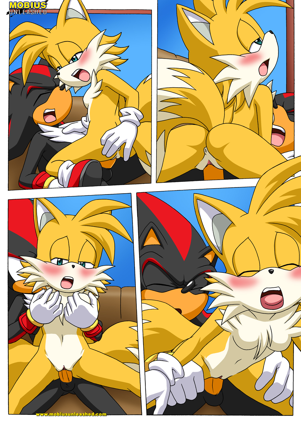 Sonic and tails naked