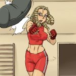 Spidu Ragathol Karin at the Gym Street Fighter01