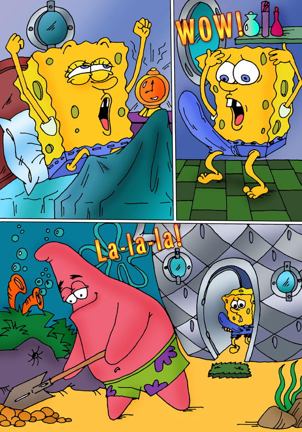 Nasty Cartoon Sex Spongebob - Spongebob porn comic - Hot porno