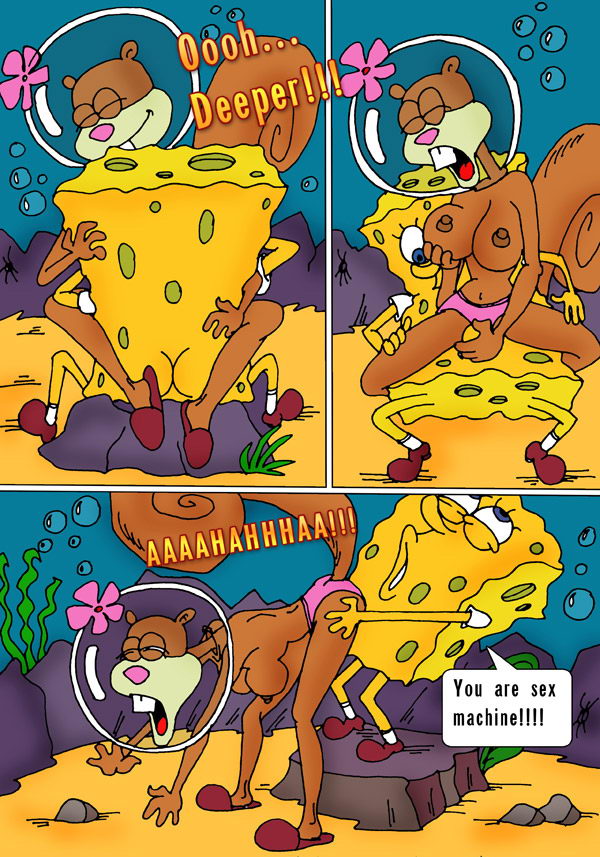 Spongebob Squarepants Hentai Comics, Doujinshi Porn Sex Manga