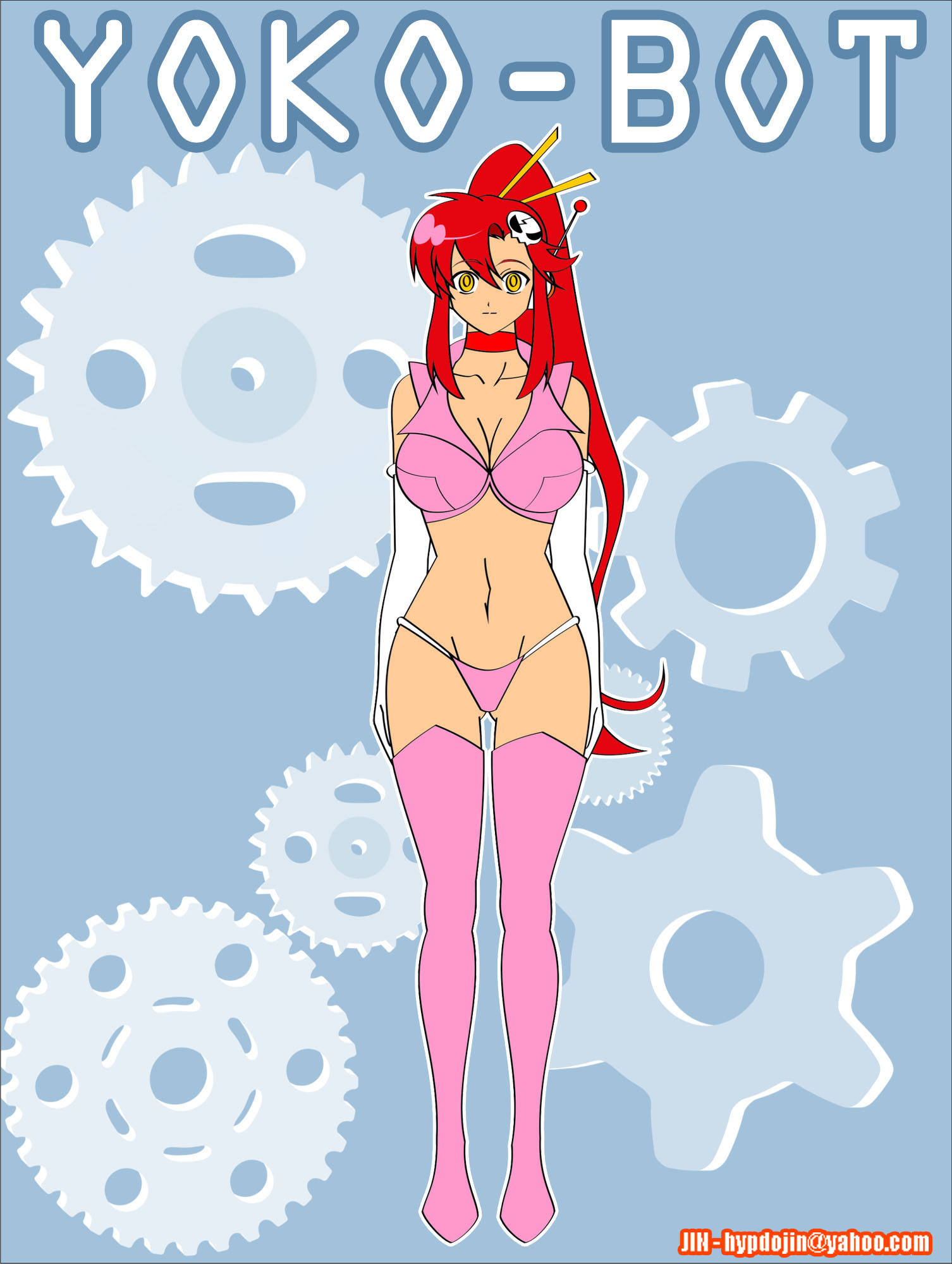 Yoko Bot Tengen Toppa Gurren Lagann0