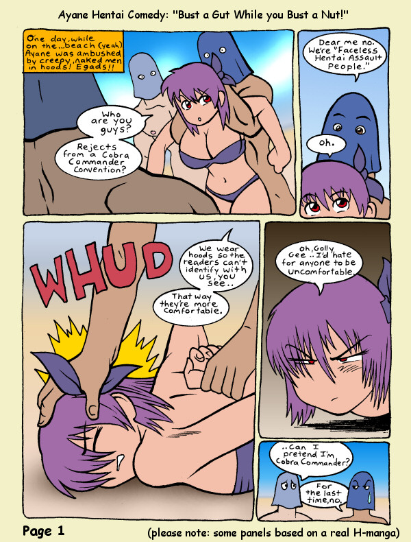 Ayane Hentai Comedy Bust a Gut While you Bust a Nut Dead or Alive English 7305 0001