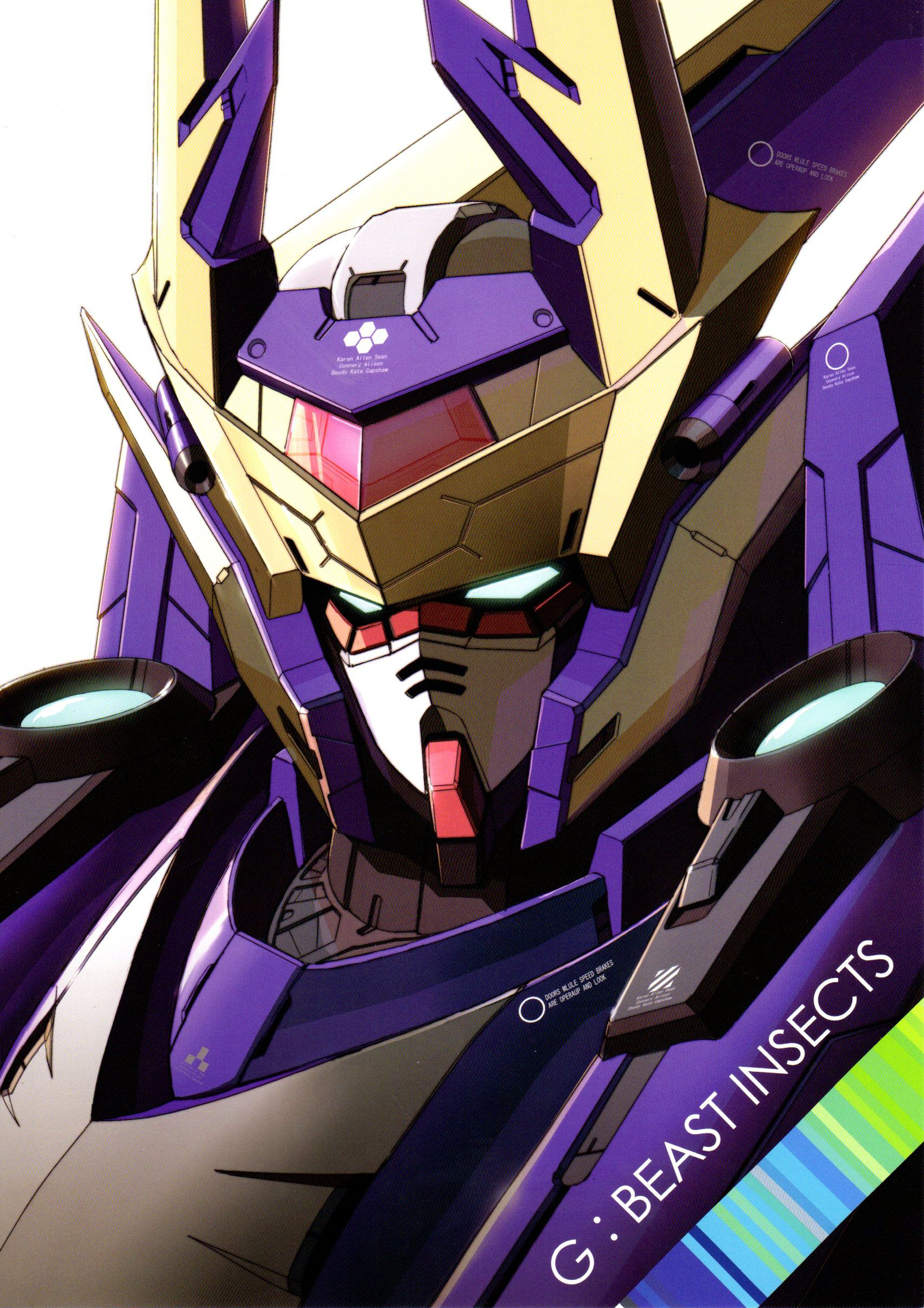 Nostalgic Fiction Gundam Beast Insects Mobile Suit Gundam English00