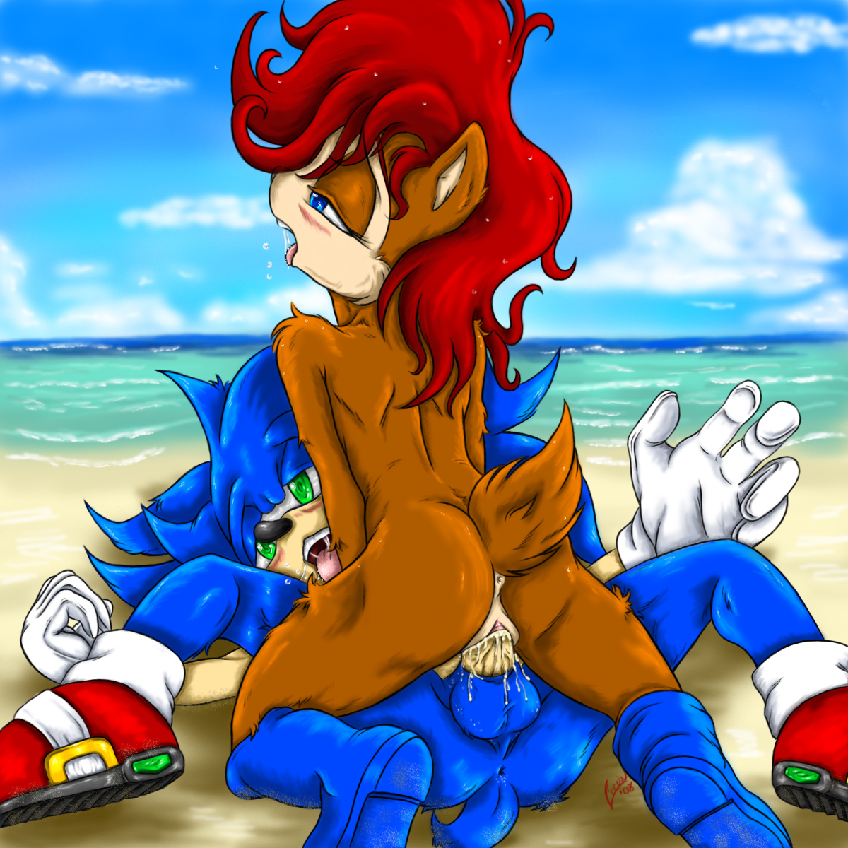 Sonic Sally Hentai.