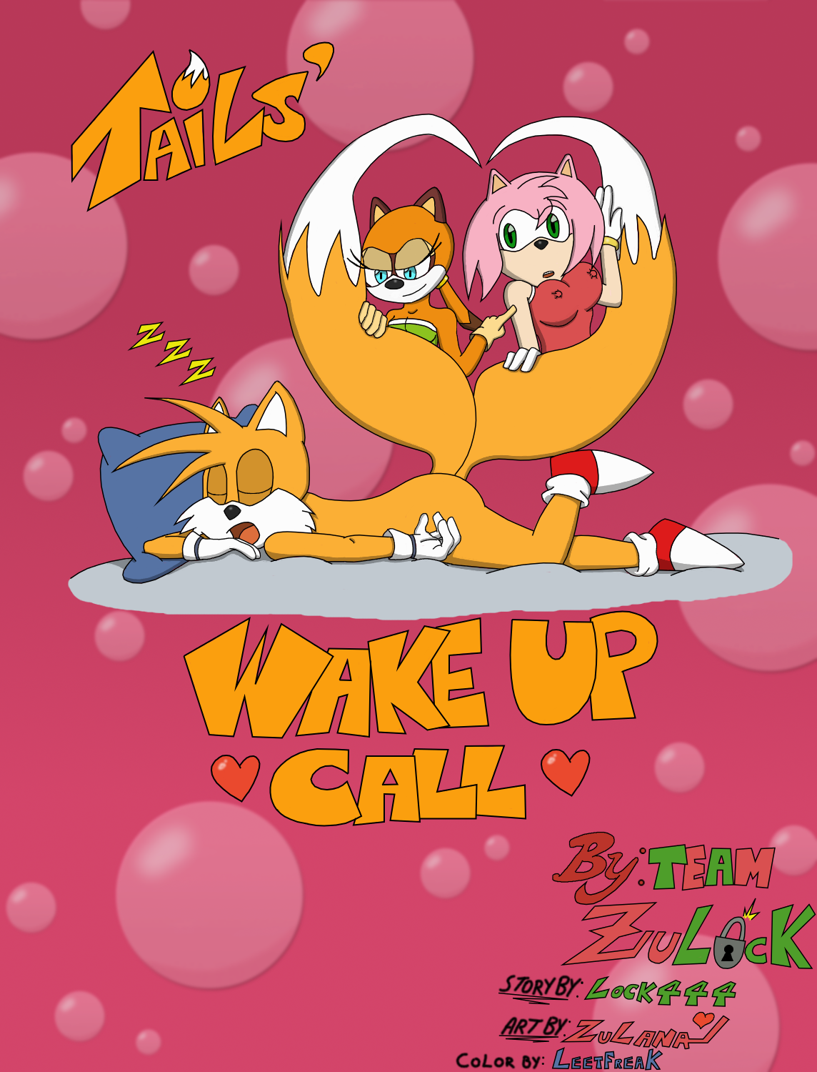 Zulana Boobana Tails Wake Up Call Sonic the Hedgehog 149602 0001