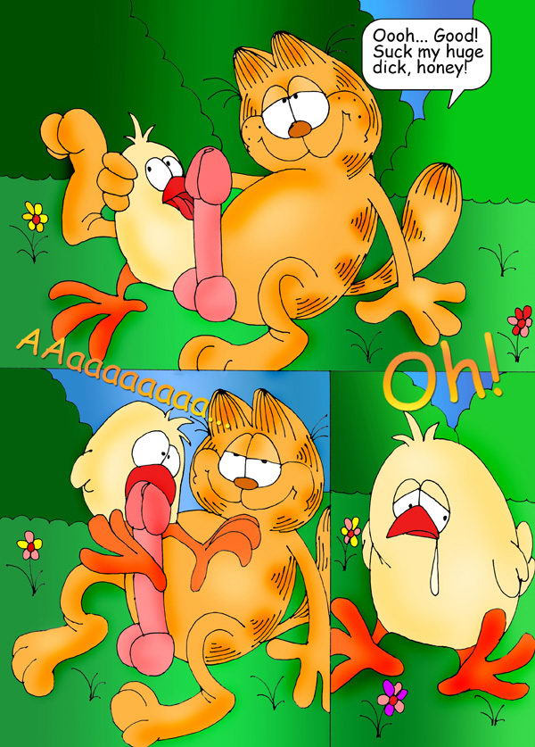 Garfield Hentai Comics, Doujinshi Porn Sex Manga
