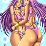Pyramid House Muscleman Pink Sisters Dragon Quest IV English EHCOVE Digital32