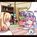 akabashi Alices Tea Party Touhou Project English56