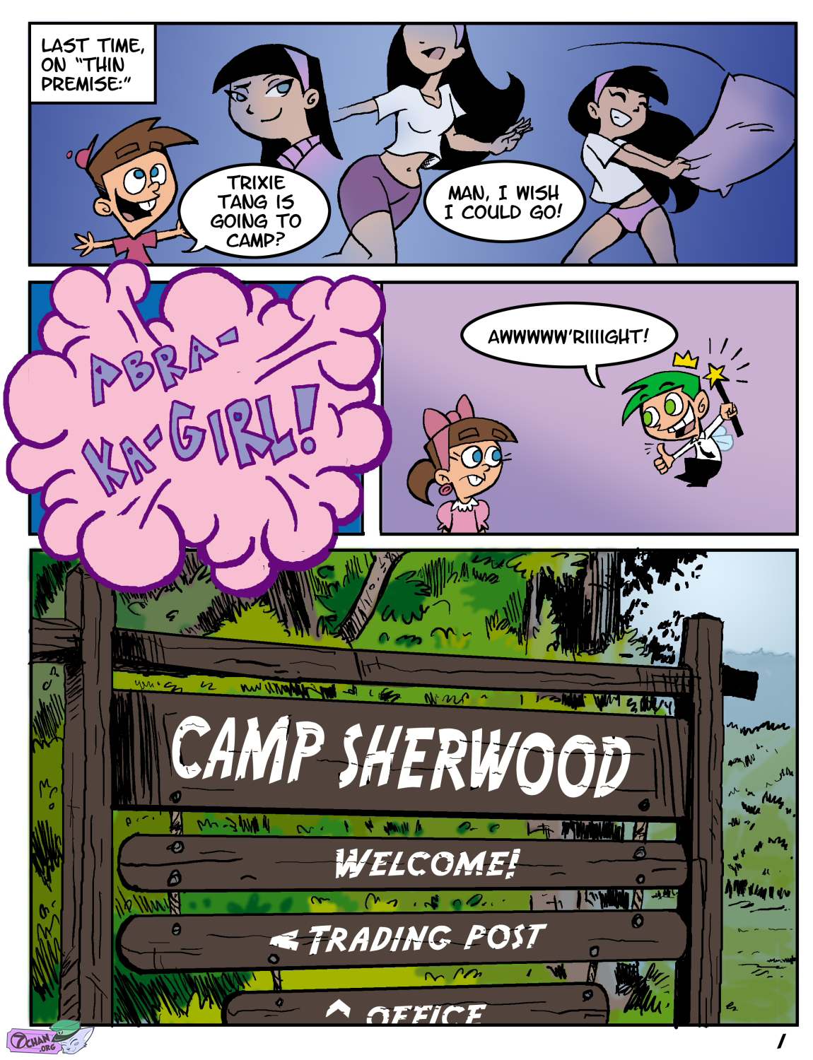 cartoon comic camp sherwood00