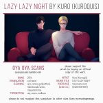 c89 kuroquis kuro lazy lazy night haikyuu english oyaoya 29