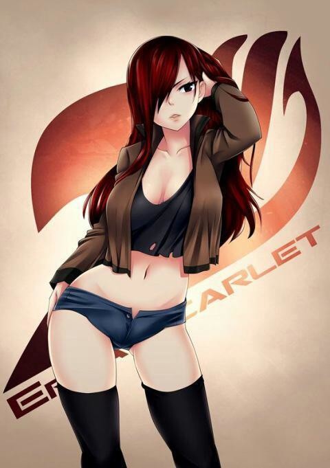 Tail erza fairy hentai Erza