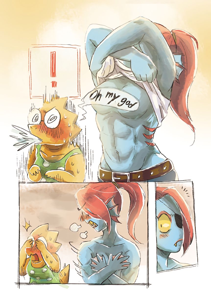 Porn Furry Undertale Sorry - Undertale Undyne And Alphys Hentai | Free Hot Nude Porn Pic Gallery