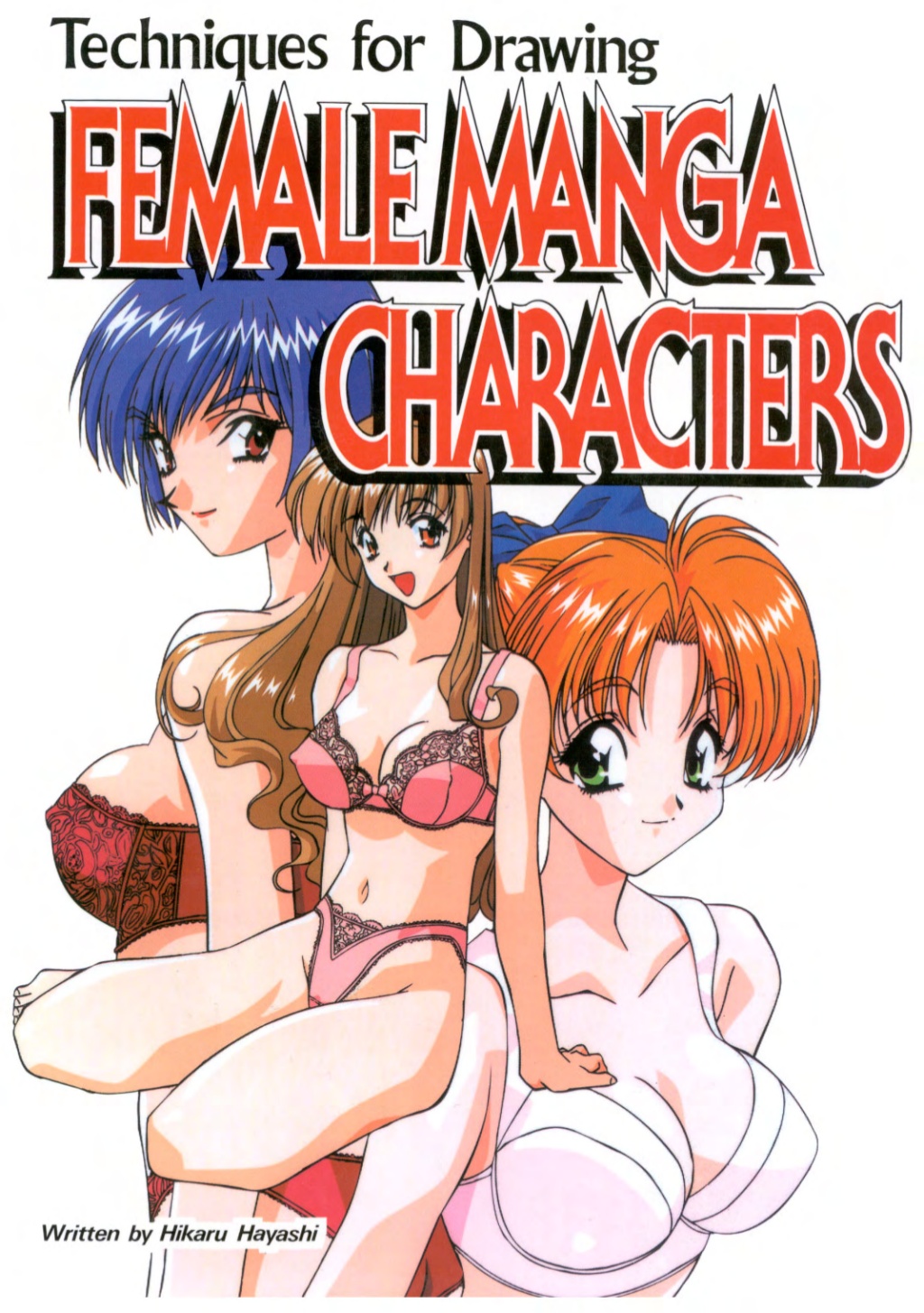 hikaru hayashi techniques for drawing female manga characters 000