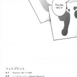 C86 Vivit Gray Shinoasa Foot Print Touhou Project English Gaku Touhou 32