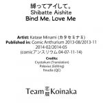 Katase Minami Shibatte Aishite. English Team Koinaka 080