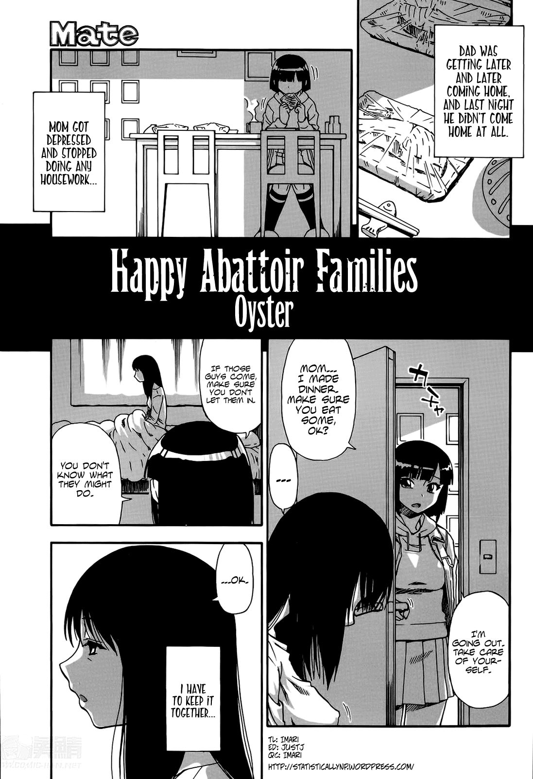 Oyster Tojou no Danran Happy Abattoir Families Ch. 4 COMIC Mate 2014 06 English StatistcallyNP 00