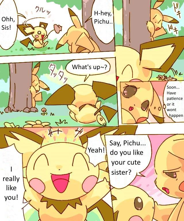 Dayan Pikachu Kiss Pichu English 0