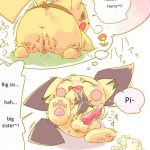 Dayan Pikachu Kiss Pichu English 4
