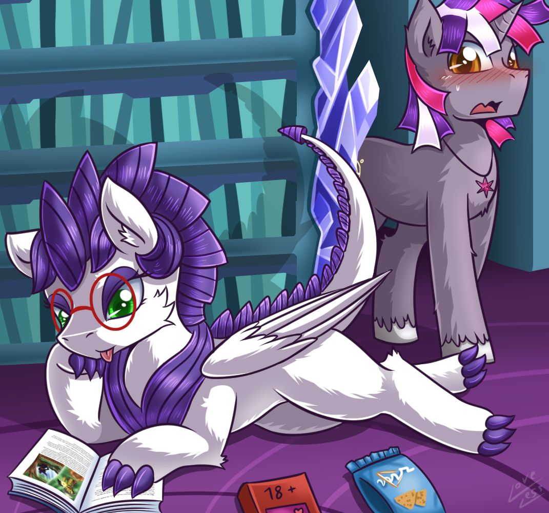 Read [Vavacung] Dragon Can Be Playful (My Little Pony: Friendship is Magic)  Hentai porns - Manga and porncomics xxx