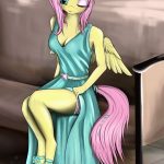 939267 fluttershy anthro by oneofyouare d7ysduf