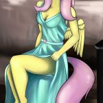 939267 fluttershy dress redraw by oneofyouare d858j24