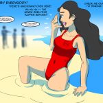961187 beach lifeguard quicksand by silkyfriction dac5i5p