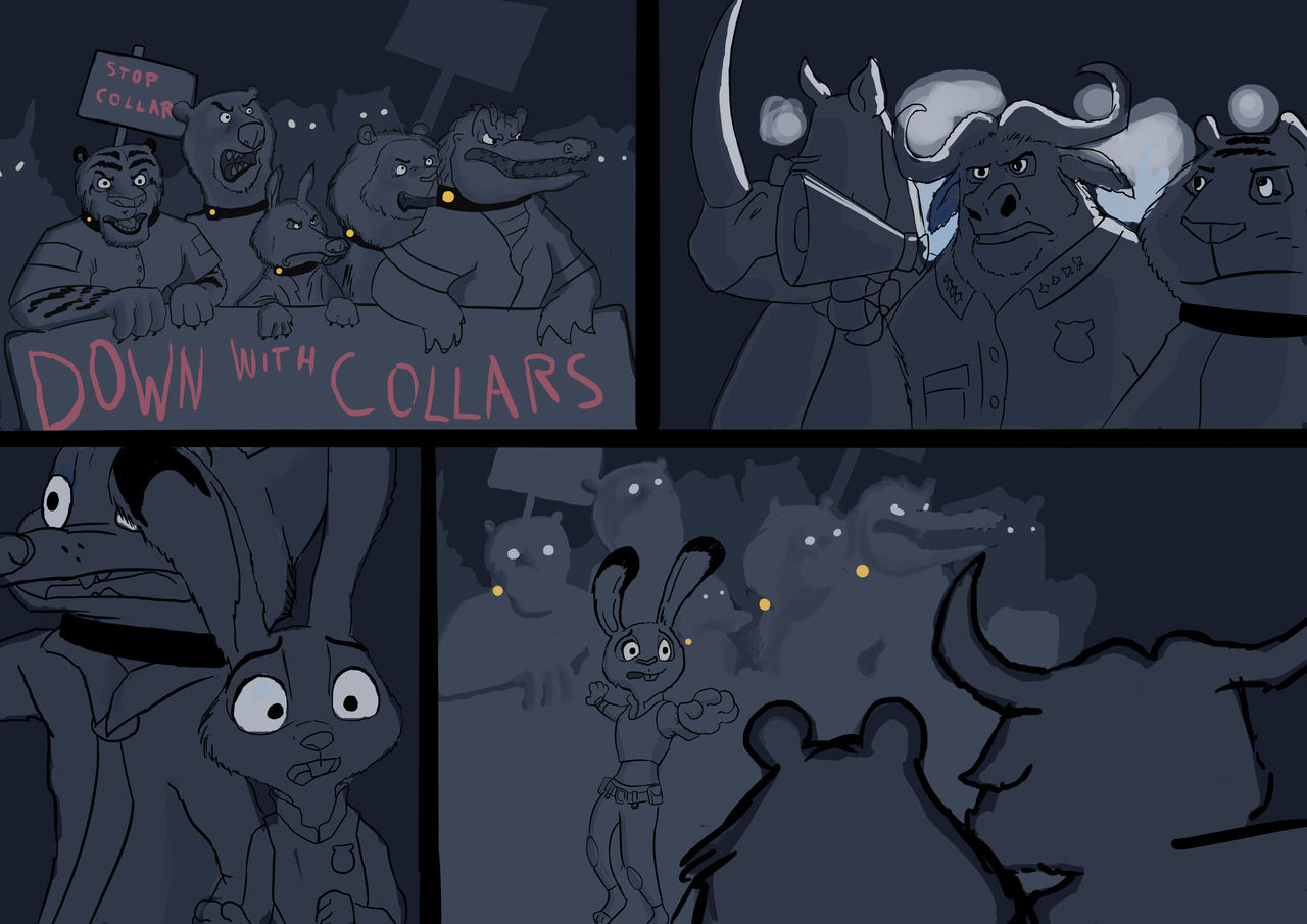985148 main zootopia fancomic down with tame collars pg 1 by wolfmarian da69h1b