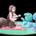 992088 commish monster girl teaparty by pastelletta d74eq03