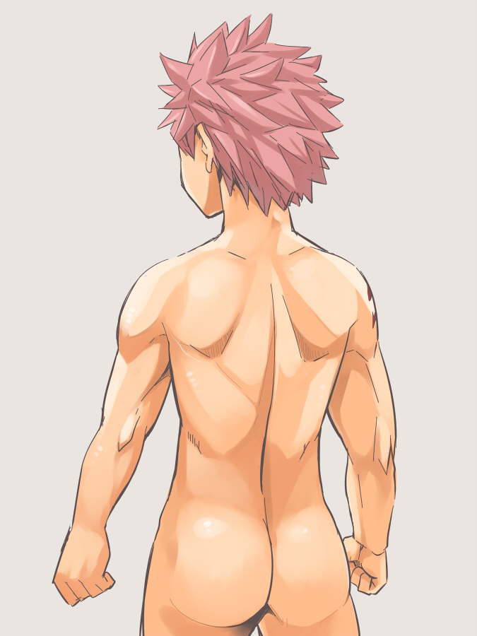 fairy tail. natsu dragneel. males only. elfman strauss. 