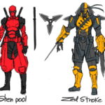 1040006 Shen Deadpool Zed Deathstroke