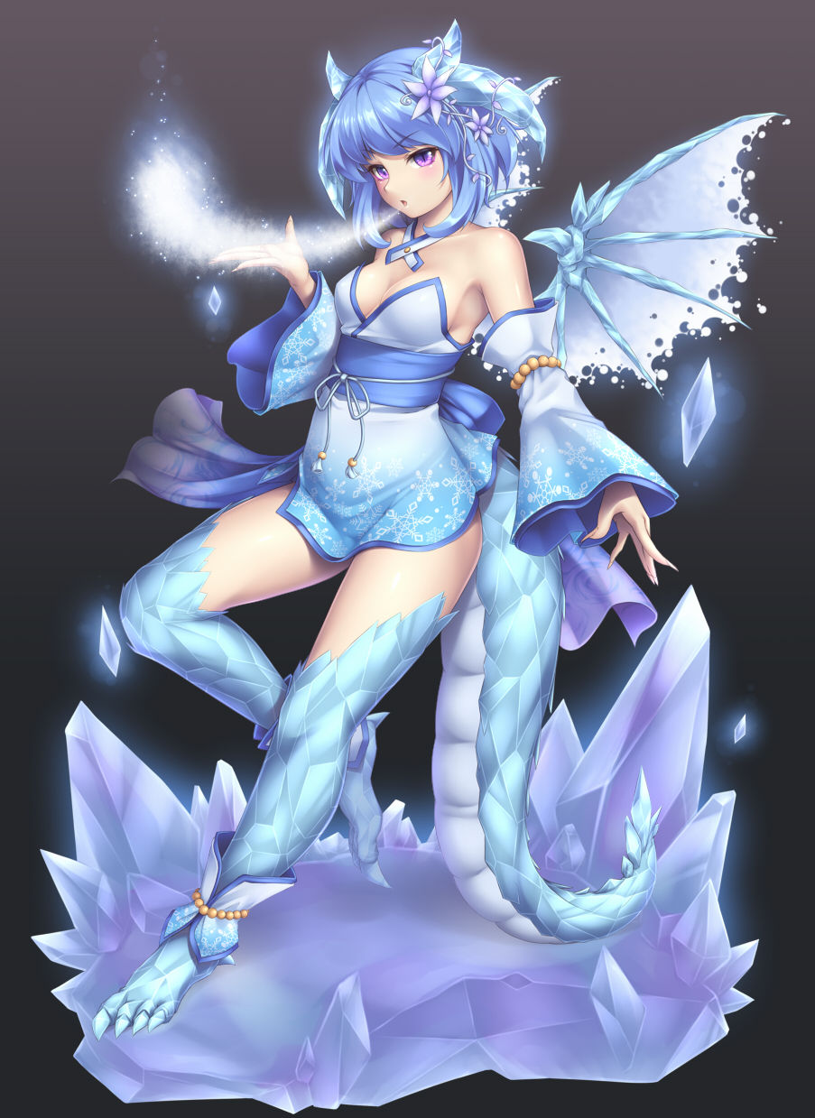 Dragon girl. Ледяная Королева Monster girl Encyclopedia. Полуженщина полудракон аниме. Аниме драгон герл Ice. Дракониды аниме.