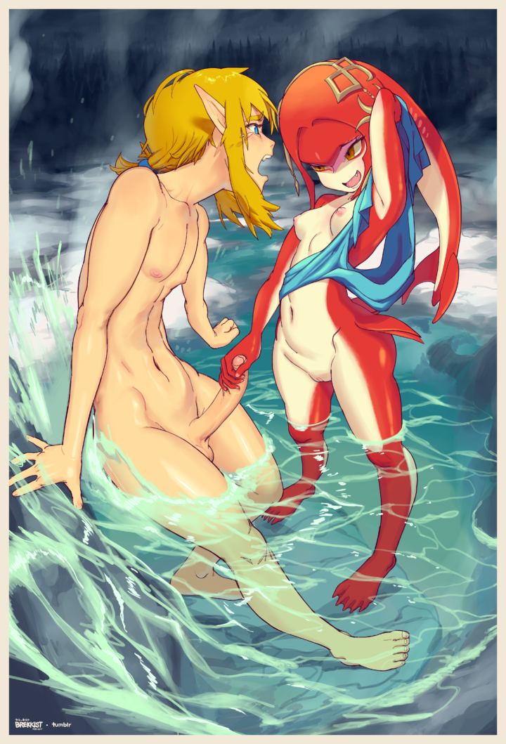 The Legend Of Zelda Breath Of The Wild Mipha Hentai Online Porn Manga And Doujinshi