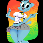 1055455 155646318952 01 Heres tall female Gumball oh wait sorry I mean Gumballs mom Nicole. SILLY ME