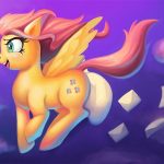 1057391 fluttershy messenger collab by mrscurlystyles d987skd