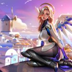1082873 mercy overwatch drawn by liang xing 6bdf327d0cbc6d93e0fc848ae7da6d30
